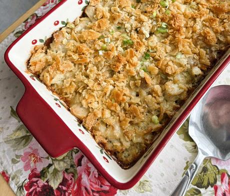 Scalloped Chicken Casserole