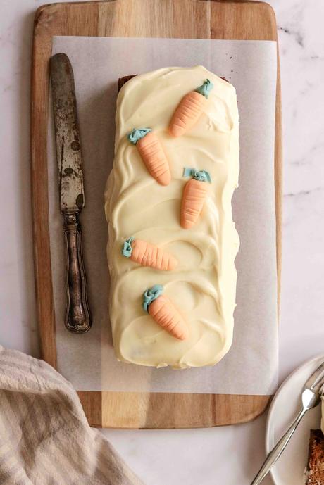 Carrot and pineapple loaf cakes