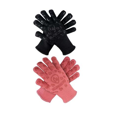 Welders Gloves Heat Resistant BBQ Gloves Long Cuff