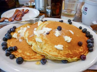 Mmmmm....blueberry pancakes