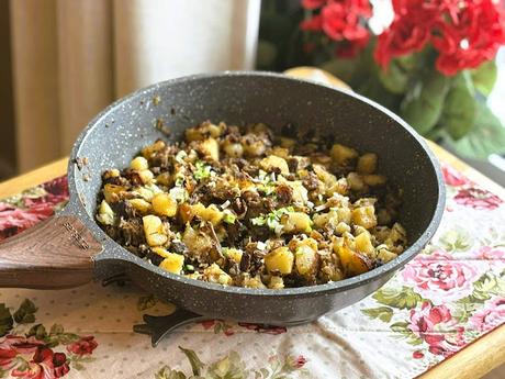 James Beard's Roast Beef hash