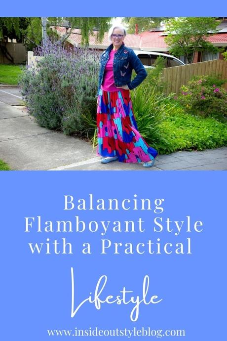 Balancing Flamboyant Style with a Practical Lifestyle Balancing Flamboyant Style with a Practical Lifestyle
