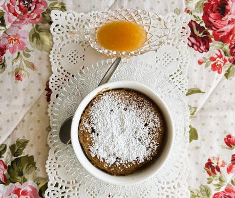 Gingerbread Cake for One Gingerbread Cake for One