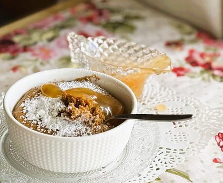 Gingerbread Cake for One Gingerbread Cake for One