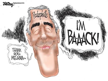 He's Back! (Thanks Melania)