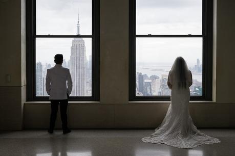 Allison and Andrew’s Wedding in Cop Cot, with Photos at the Top of the Rock and in Brooklyn