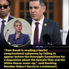 Pam Bondi could face contempt charge for skipping testimony on Epstein files, as one Dem says Trump axed his AG to keep her from testifying under oath