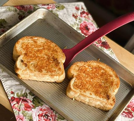 Sheet Pan Grilled Cheese