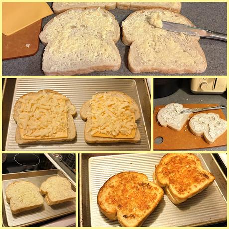 Sheet Pan Grilled Cheese