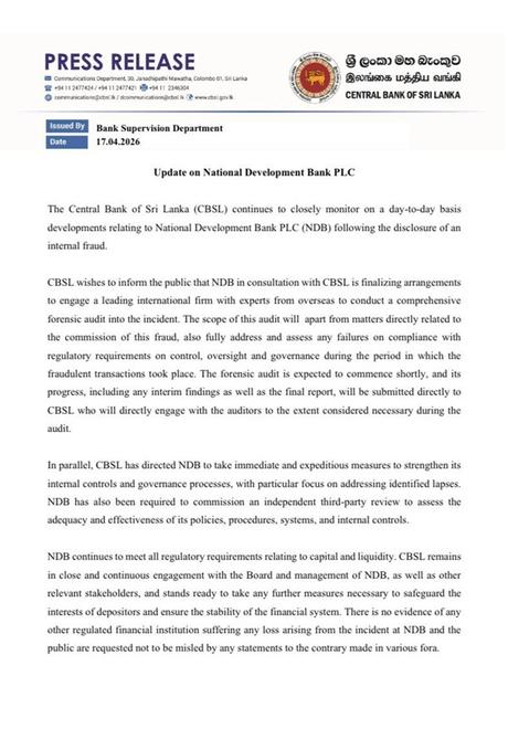 NDB faces global forensic audit as fraud probe escalates