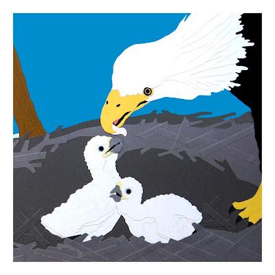 CELEBRATE EARTH DAY by Watching Young Eagles in the Nest