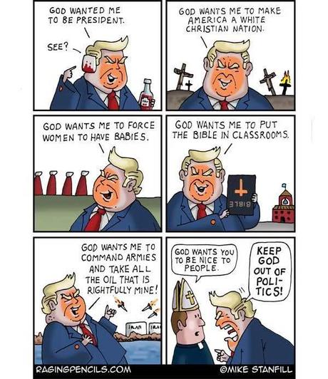 Trump's Massive Hypocrisy On God/Religion