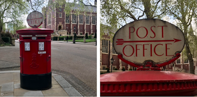 Cannon lamp posts