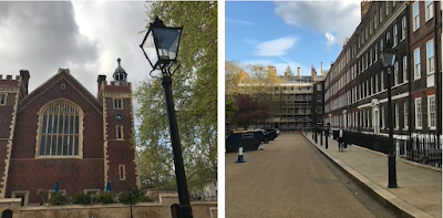 Cannon lamp posts