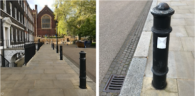 Cannon lamp posts