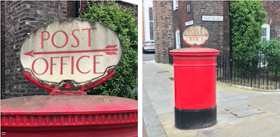 Cannon lamp posts