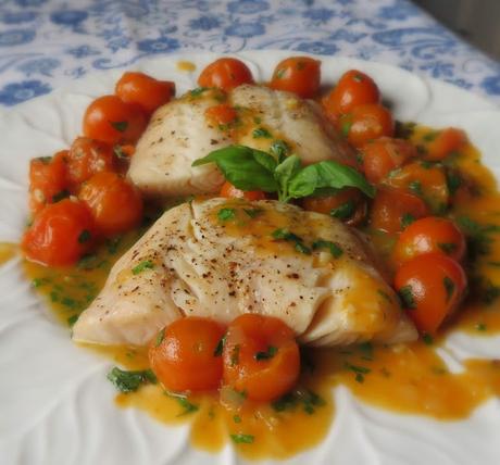 Tomato & Herb Sauced Cod