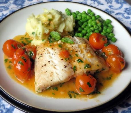 Tomato & Herb Sauced Cod
