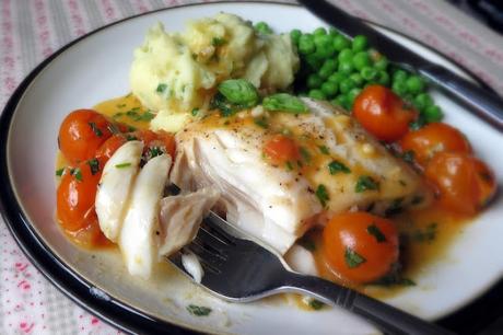 Tomato & Herb Sauced Cod