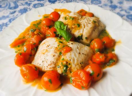 Tomato & Herb Sauced Cod