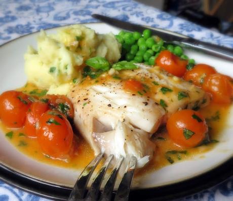 Tomato & Herb Sauced Cod