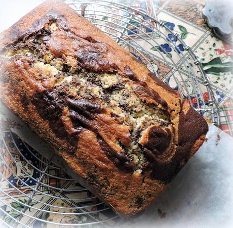Chocolate Marble Loaf Cake
