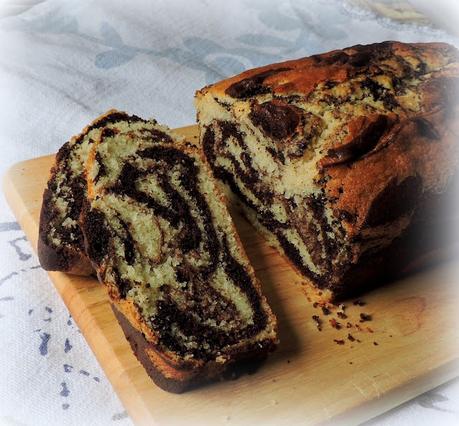Chocolate Marble Loaf Cake