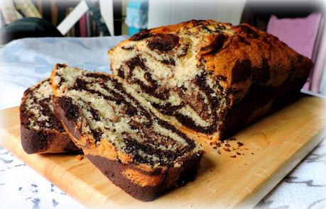 Chocolate Marble Loaf Cake