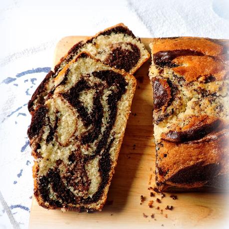 Chocolate Marble Loaf Cake