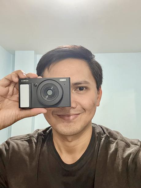 Michael with the LUMOS EVOKE digital camera