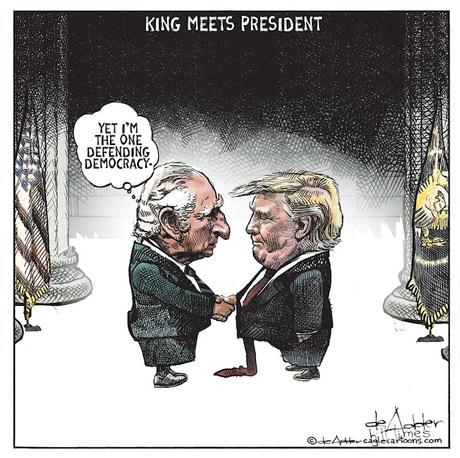 King Vs. President - Only One Defends Democracy