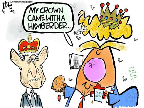 Trump's Came With A Hamburger