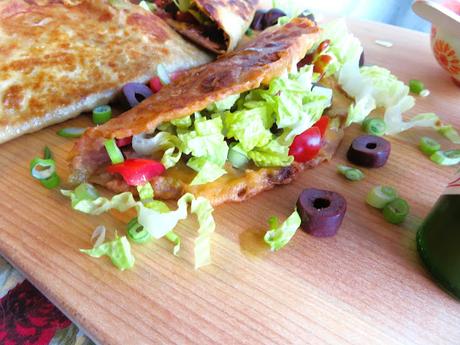 Crispy Refried Bean Tacos