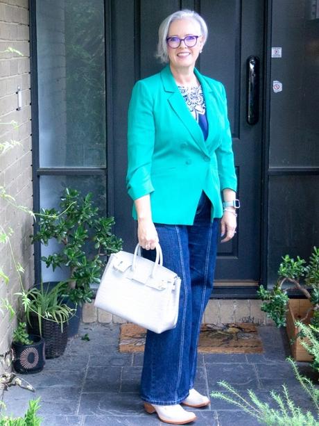 Wearing color makes you more memorable - wear a coloured rather than neutral blazer or top