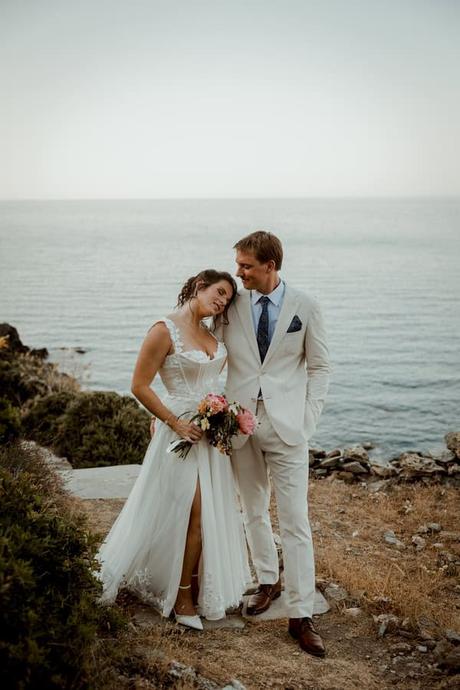 Romantic Destination Wedding Evia Sea View