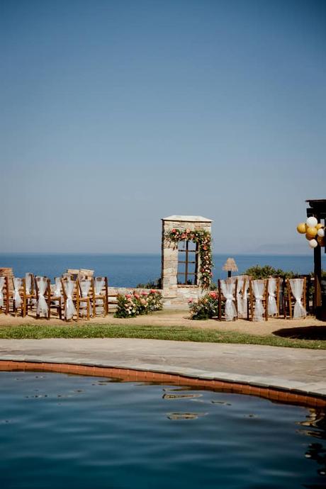 Romantic Destination Wedding Evia Sea View