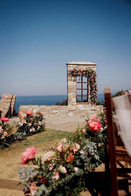 Romantic Destination Wedding Evia Sea View
