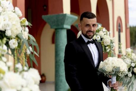 Romantic Summer Wedding White Flowers