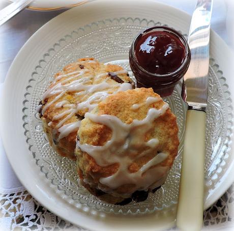 Orange, Cranberry & Cream Scones