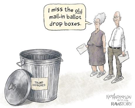 The New Trump Mail-In Drop Boxes