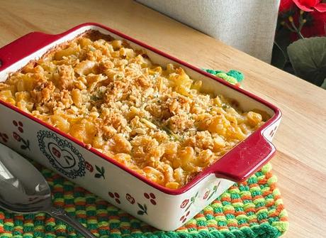 Creamy Corn & Mac Casserole