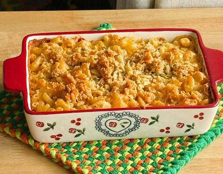 Creamy Corn and Mac Casserole