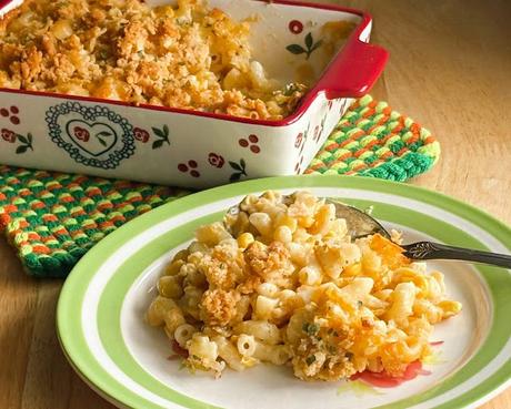 Creamy Corn & Mac Casserole