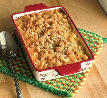 Creamy Corn & Mac Casserole