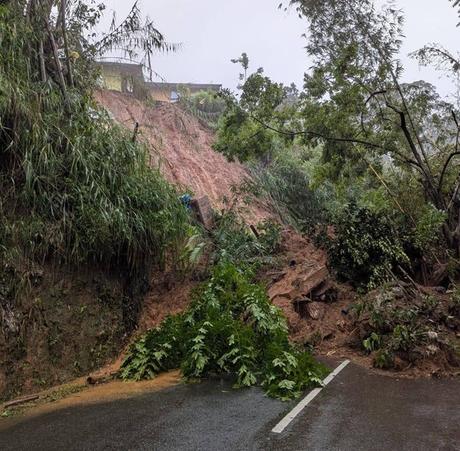 Adverse weather : NBRO extends landslide warnings issued to several districts landslide 2
