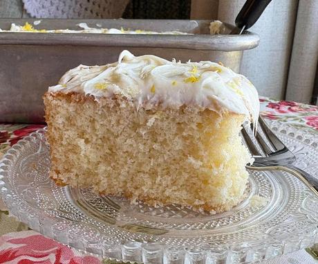 Lemonade Lazy Cake