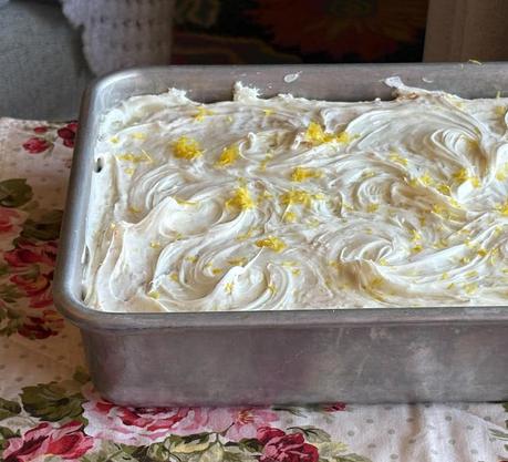 Lemonade Lazy Cake