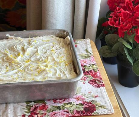 Lemonade Lazy Cake
