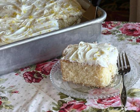 Lemonade Lazy Cake