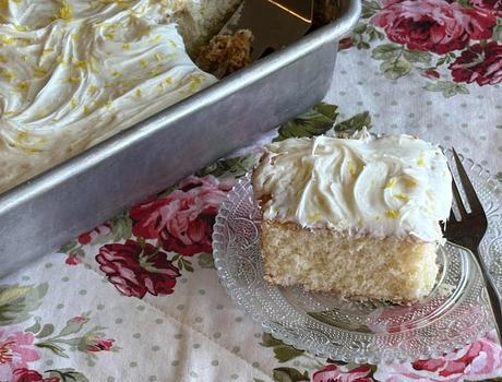 Lemonade Lazy Cake